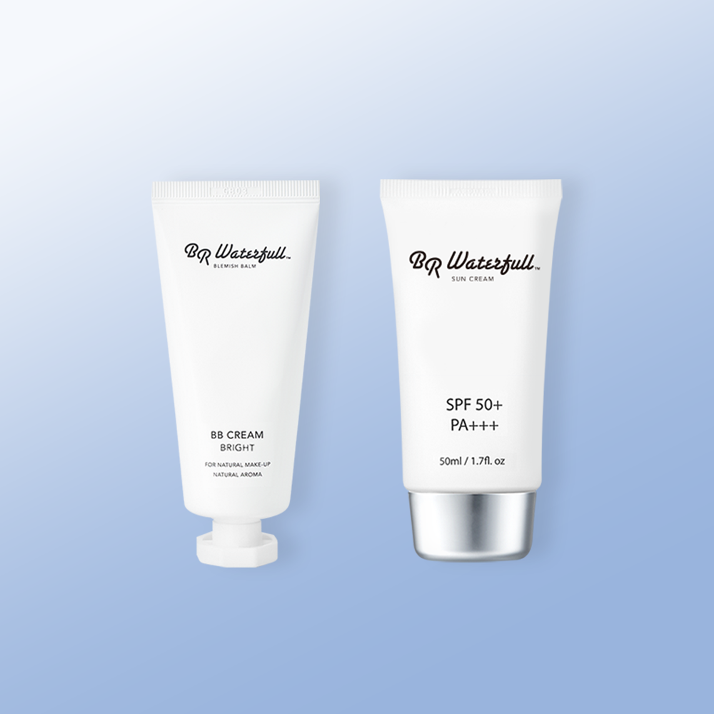 비알 워터풀 비비크림 40g, 선크림 물광 톤업 데일리 스킨케어 광채 제품 이미지