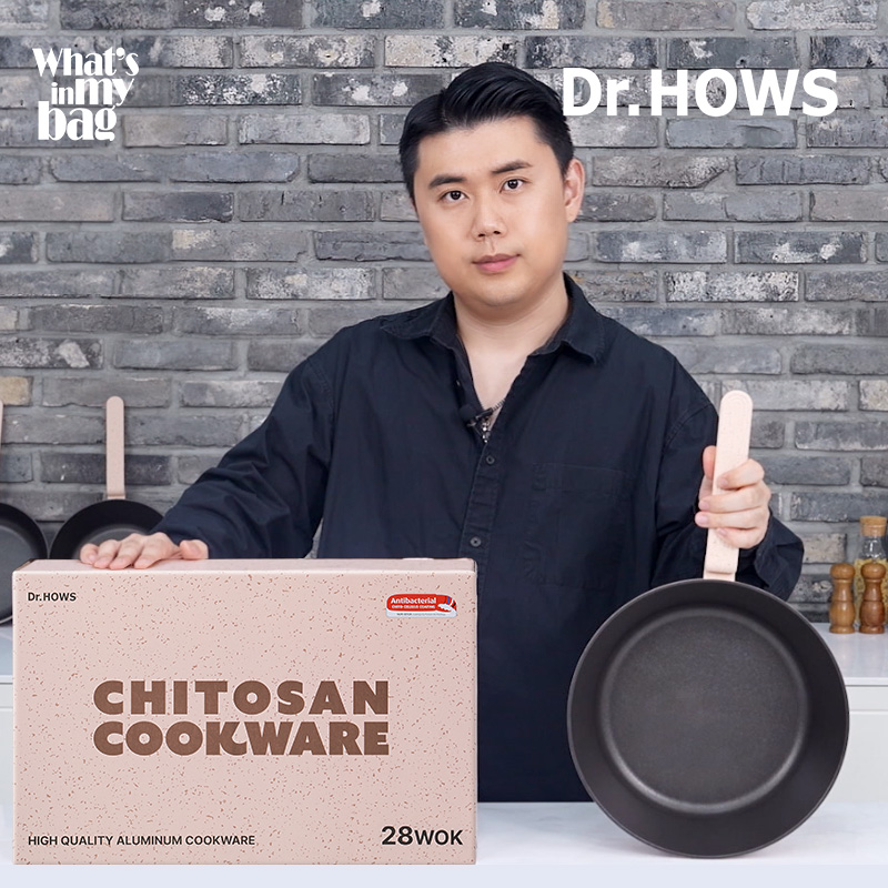 닥터하우스 키토산 항균 코팅 프라이팬 흑백요리사 권성준팬 /웍 4종 택1