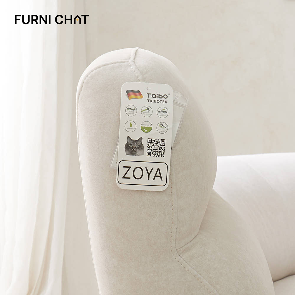 퍼니챗 샤르니 5인용 코너형 아쿠아텍스 이지클린 기능성 조야 패브릭 스윙 소파