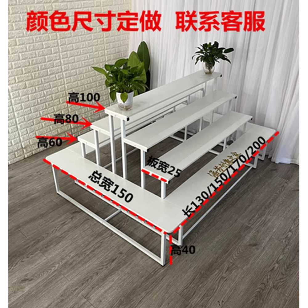 가방 신발 진열대 의류 매장 디스플레이 선반 보관대 130x150x100 이미지 6