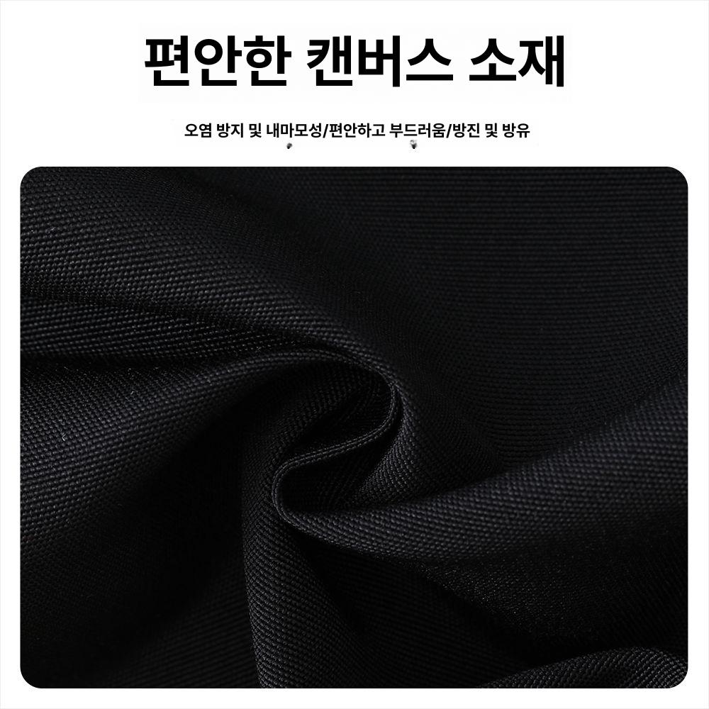 숏 멜빵앞치마 앞치마 주방 공방 작업용 작업복 롱 카페 - 상세 이미지 2
