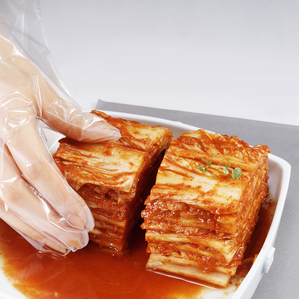 맛김치 주문 2kg 국산 김장 맛있는 썰은 배추김치 - 상세 이미지 3