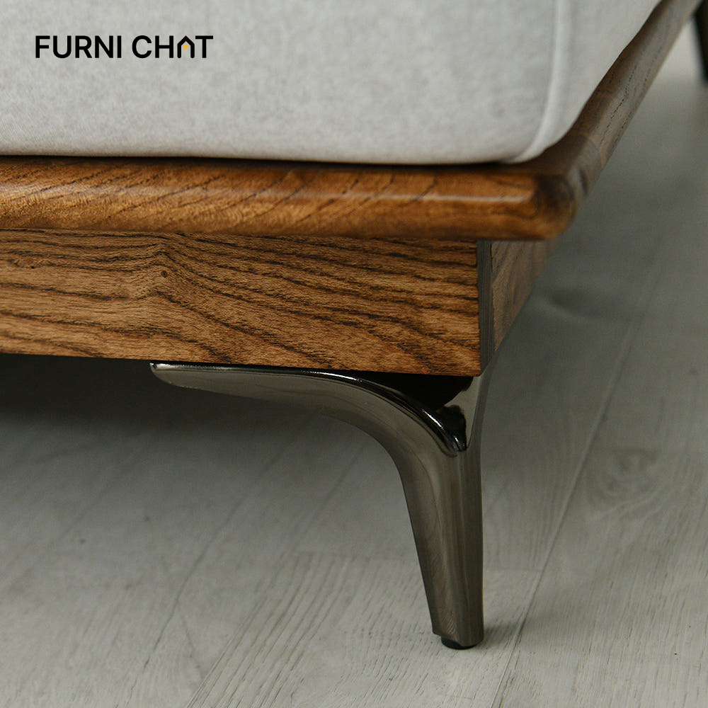 퍼니챗 헤라 3인용 아쿠아텍스 이지클린 기능성 코모도 패브릭 원목 스윙 소파