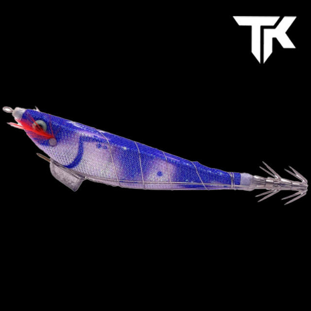 닌자 삼봉에기 생미끼 한치 갑오징어 제주 심해갑오징어 삼봉 요즈리 혼키 HKN-8 퍼플참돔