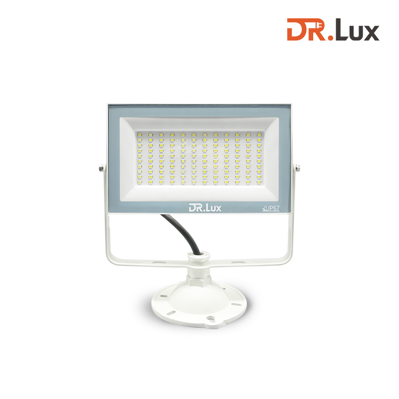 LED 투광기 투광등 50W, 주광색, 화이트바디