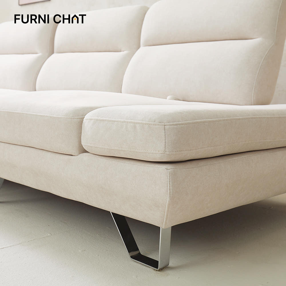 퍼니챗 샤르니 5인용 코너형 아쿠아텍스 이지클린 기능성 조야 패브릭 스윙 소파