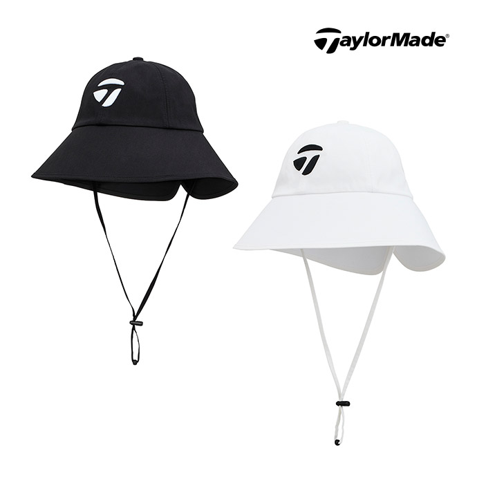 테일러메이드 2025 여성 롱 브림 버킷 모자 UN581