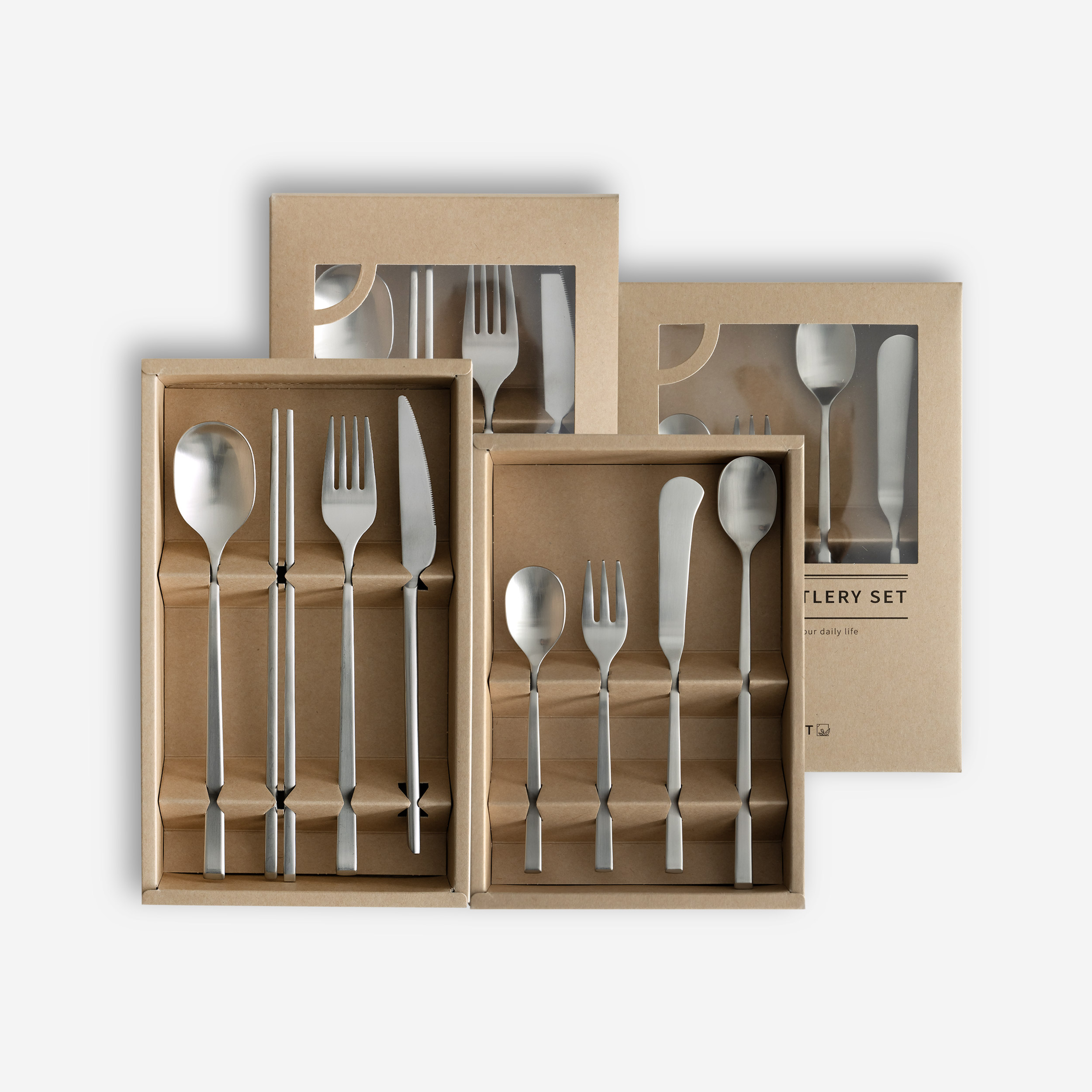 [특선물] 니코트 히어 2인 신혼 커트러리 풀세트 16P Silver