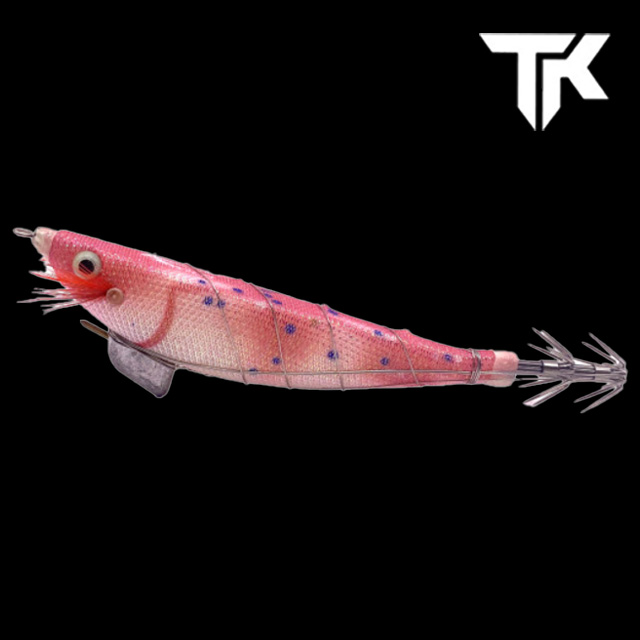 닌자 삼봉에기 생미끼 한치 갑오징어 제주 심해갑오징어 삼봉 요즈리 혼키 HKN-7 핑크참돔