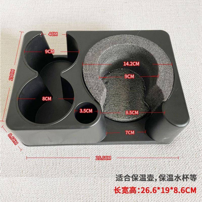 차량용 보온병 거치대 트럭 컵받침 대형 컵홀더 고정형 받침대 9-12cm 소형물병 - 상세 이미지 3