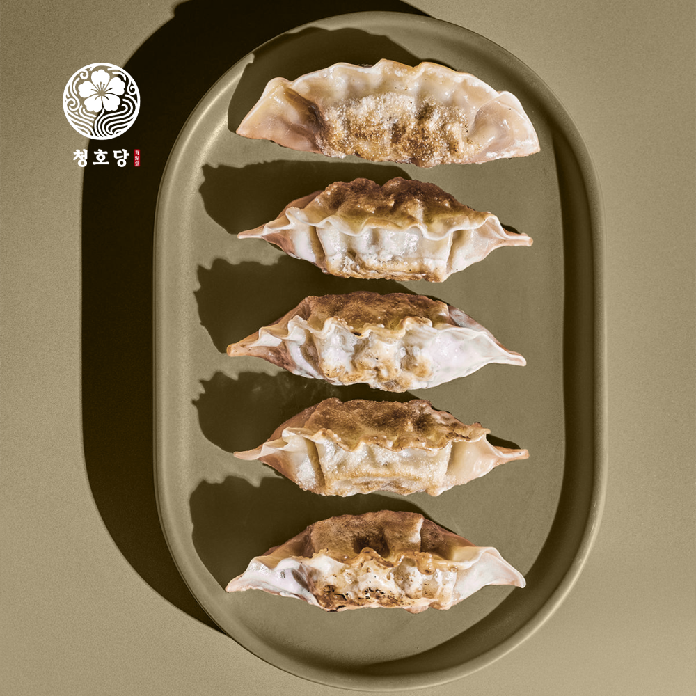 청호당 하카타풍 야끼교자 500g 야끼만두 냉동만두 일식 교자 - 상세 이미지 2