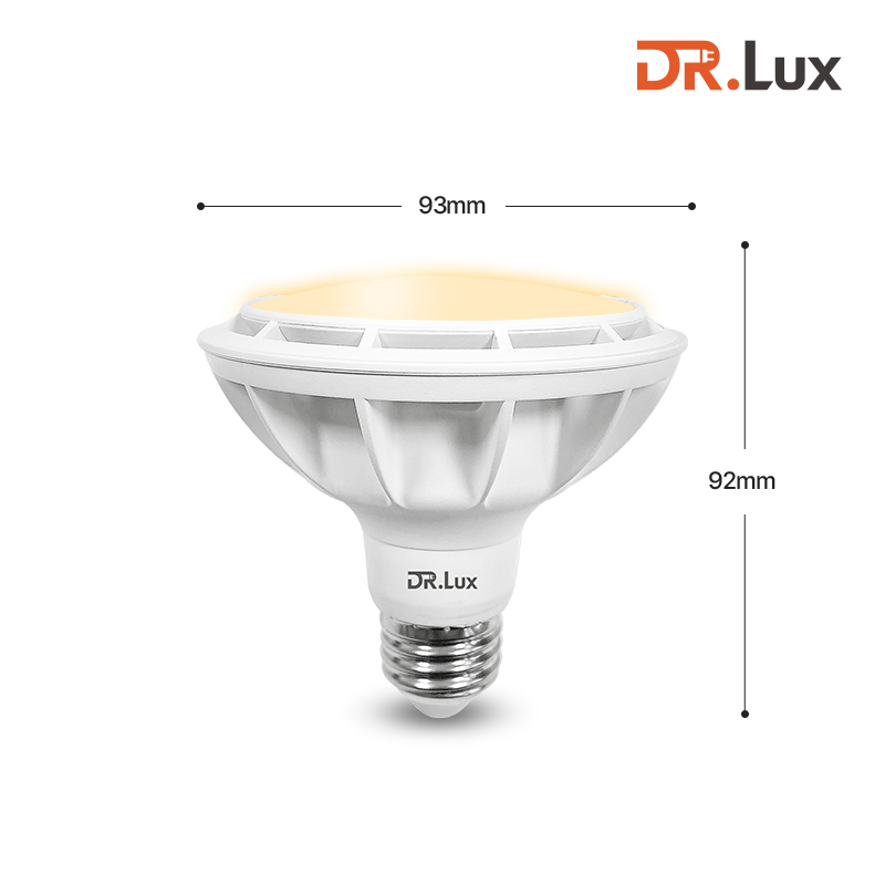 LED PAR30 전구 카페 매장용 스포트라이트 15W, 확산형, 전구색, 1개 - 상세 이미지 4