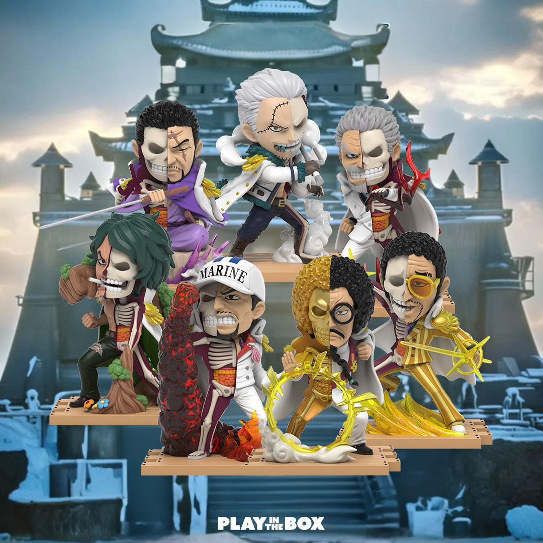 [플레이인더박스] 마이티잭스 원피스 해군 에디션 시리즈 랜덤피규어 엑스레이피규어
