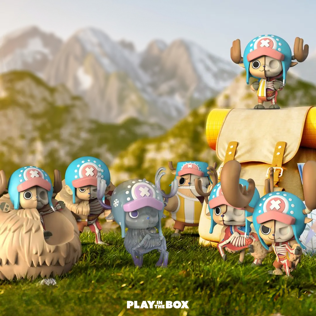 [플레이인더박스] 마이티잭스 원피스 쵸파 시리즈 랜덤피규어 엑스레이피규어