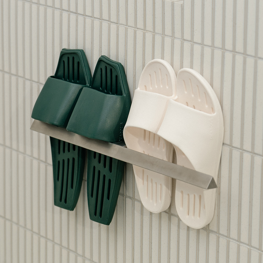 디어커스 슬릿바 욕실화걸이 수건걸이 실내화거치대 슬리퍼거치대