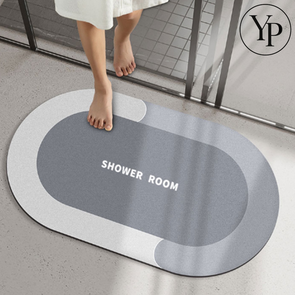 단단한 규조토 발매트 주방 욕실 물흡수 싱크대 발판 미끄럼방지 논슬립 매트