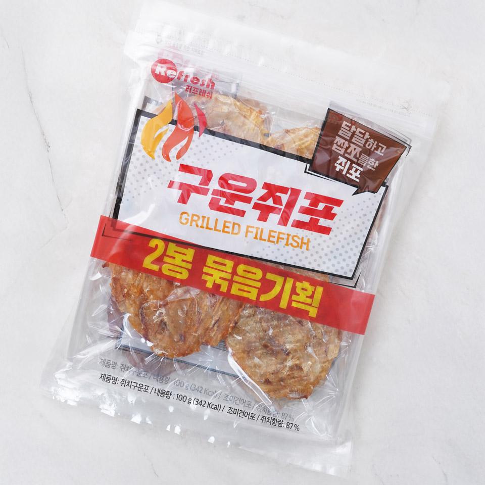 메가마트 리프레쉬 구운쥐포기획 100g+100g - 상세 이미지 2
