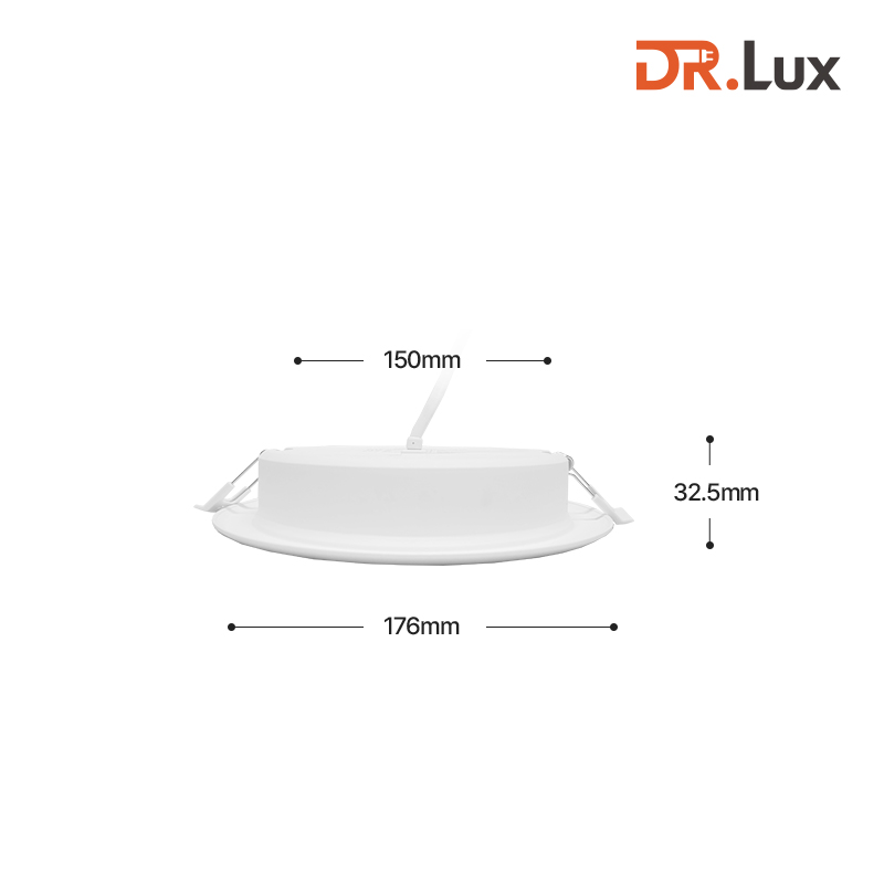 150mm(6인치) LED 다운라이트 매립등 20W, 방습형, 주광색, 2개