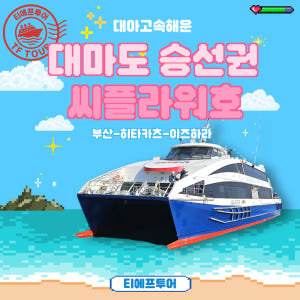 씨플라워호 대아고속 대마도 승선권 이즈하라 히타카츠 왕복 대마도배편 4~... 솔직 후기 | 실사용자 리뷰 분석 - 상품 이미지 1