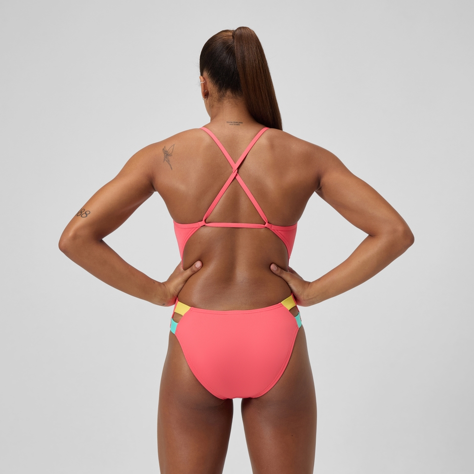 스피도 Solid Twist Back One Piece - 상세 이미지 3