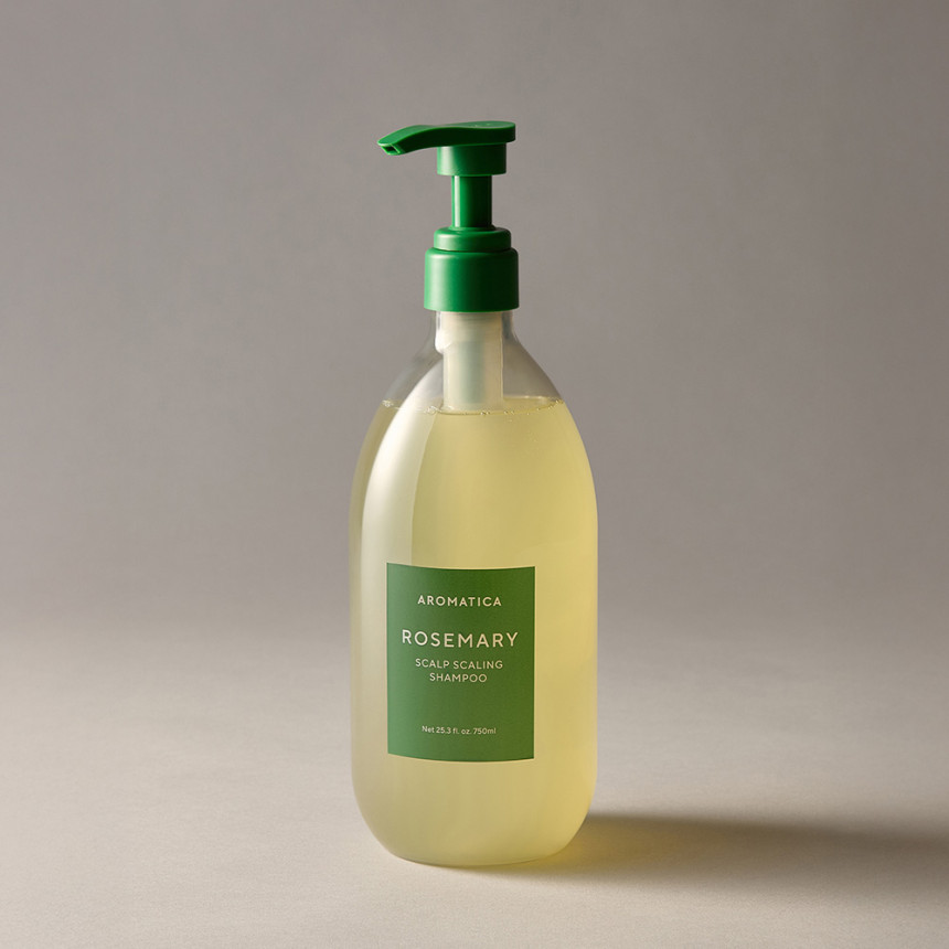 아로마티카 로즈마리 스칼프 스케일링 샴푸 750ML 비건 두피 탈모 기능성 대용량 사진 1