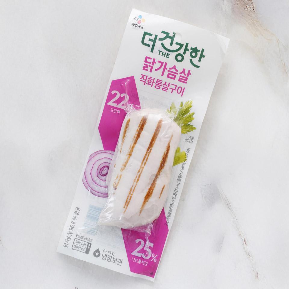메가마트 CJ 더건강한 닭가슴살 직화 통살구이 100g - 상세 이미지 2