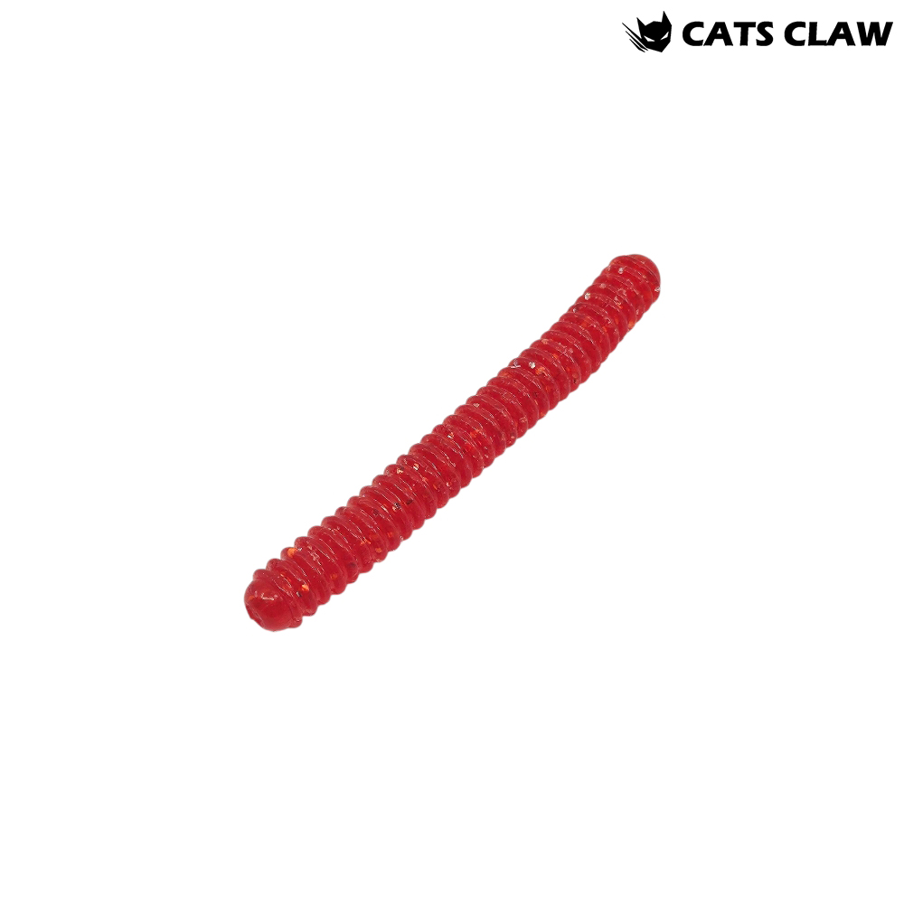 캣츠크로우 캣츠링거 더블링거 배스웜 005 레드 실버, 8.9cm - 상품 이미지