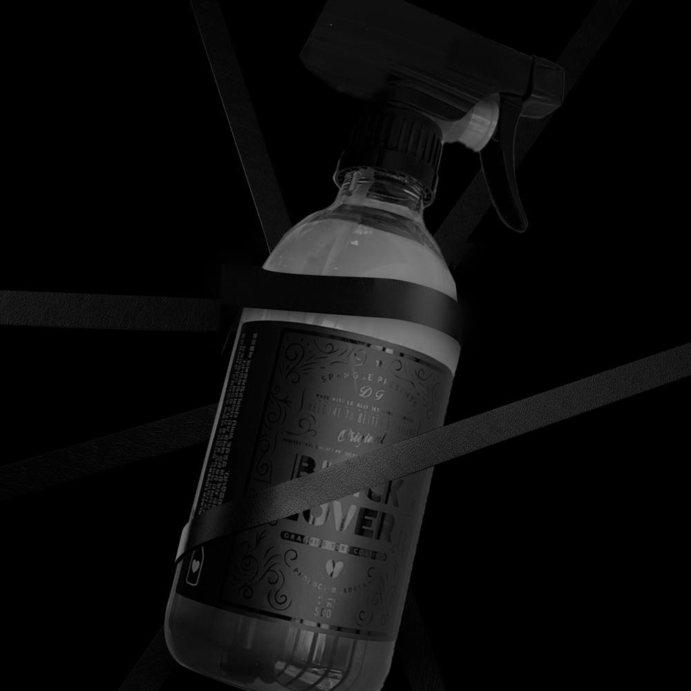 스팽글 블랙러버 유성 타이어 광택제 500ml