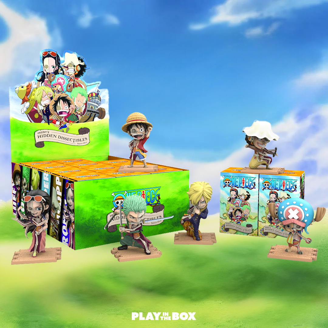 [플레이인더박스] 마이티잭스 원피스 밀집모자 해적단 시리즈 랜덤피규어 엑스레이피규어