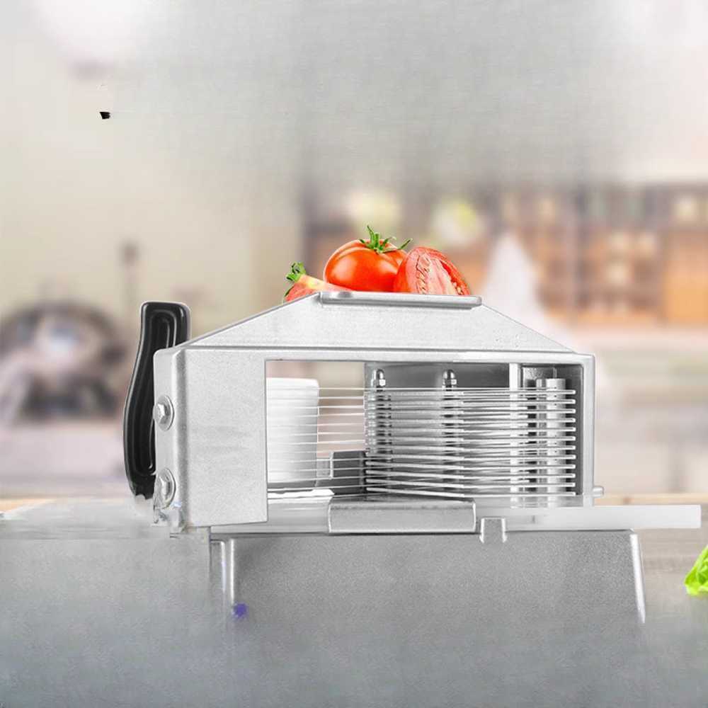 토마토 슬라이서 식자재 야채 채소 커팅기 조리 기구 알루미늄 4.5mm - 상세 이미지 3