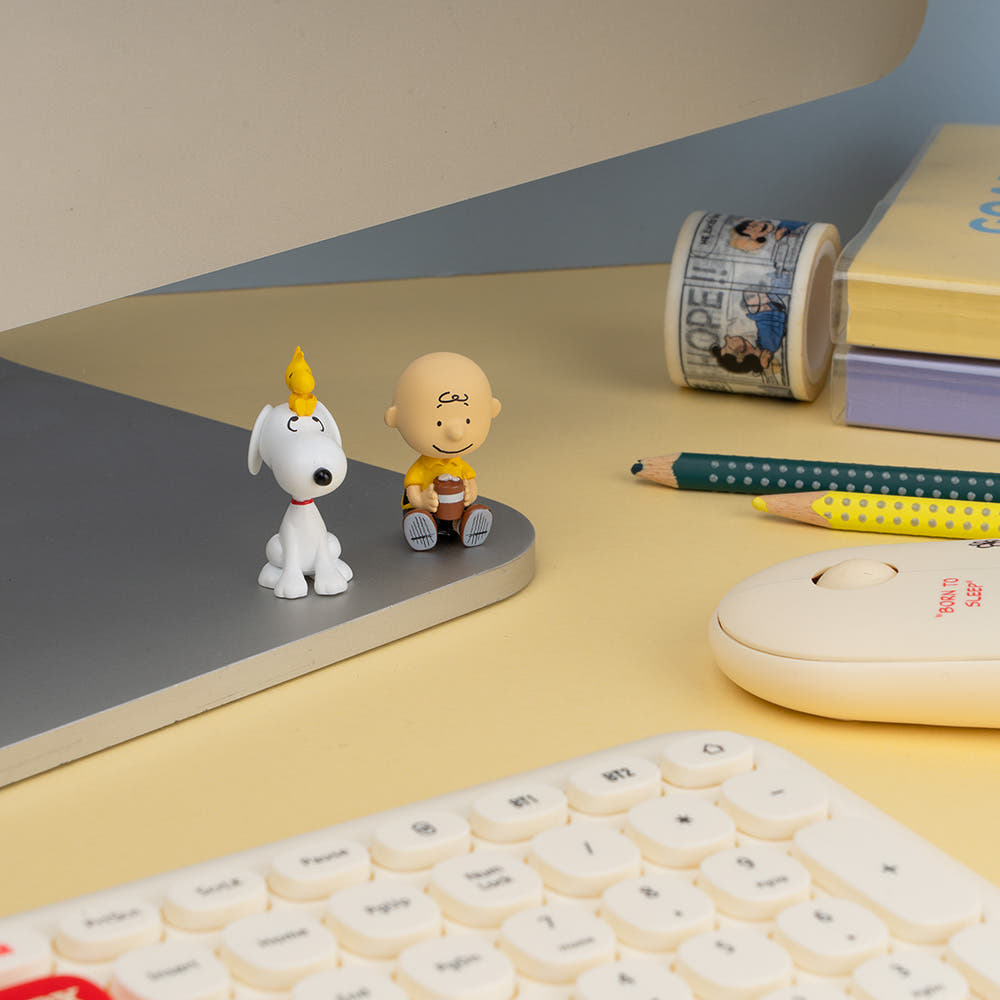 SNOOPY 피너츠 스누피 찰리브라운 모니터 피규어 차량용 미니 데스크테리어 이미지 7