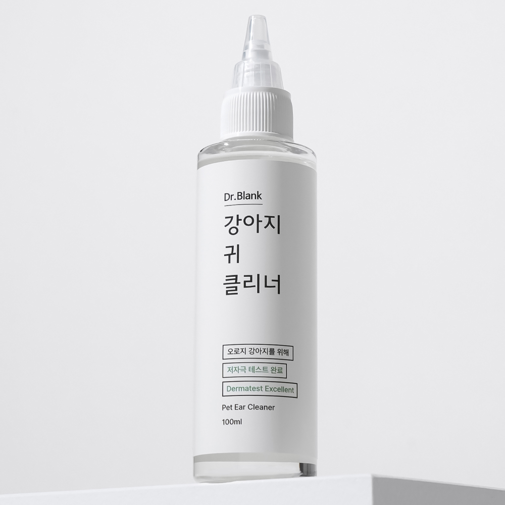 닥터블랭크 저자극 강아지 귀세정제 염증 이어크리너 염증 소독 청소 제품 이미지