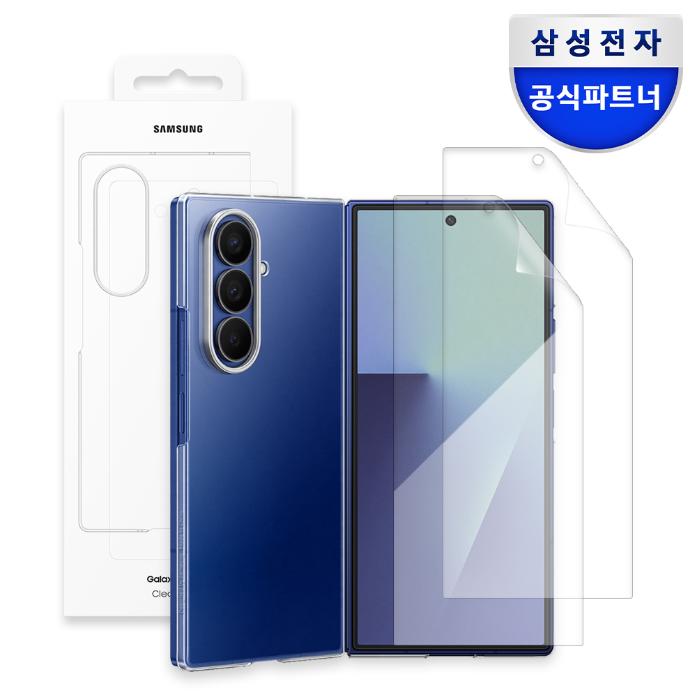 삼성 정품 클리어 케이스 투명, 갤럭시Z 폴드7