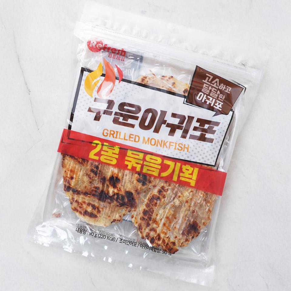 메가마트 리프레쉬 구운아귀포 90g+90g - 상세 이미지 2