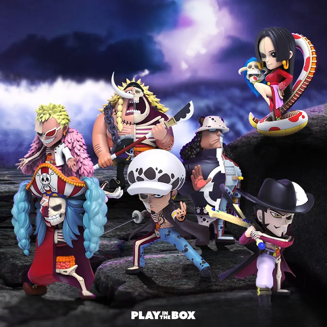 [플레이인더박스] 마이티잭스 원피스 칠무해 에디션 시리즈 랜덤피규어 엑스레이피규어