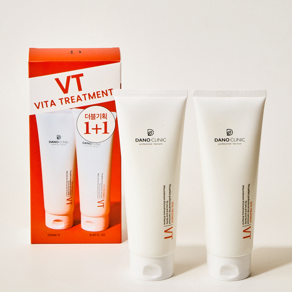 1+1 다노클리닉 VT 비타 살롱 트리트먼트 은은한 향, 250ml, 2개 - 상품 이미지