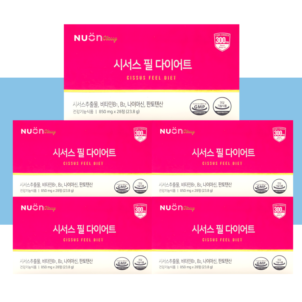 뉴온 시서스 필 다이어트 씨서스 28정X5박스