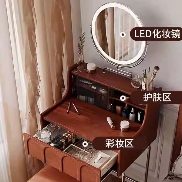 모듈 빈티지 뷰로 모던 책상 카페 데스크 뷰로데스크 원목 복고풍 - 상세 이미지 5