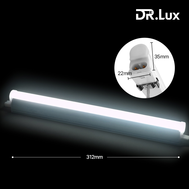 300mm LED T5 조명 간접조명 5W, 주광색