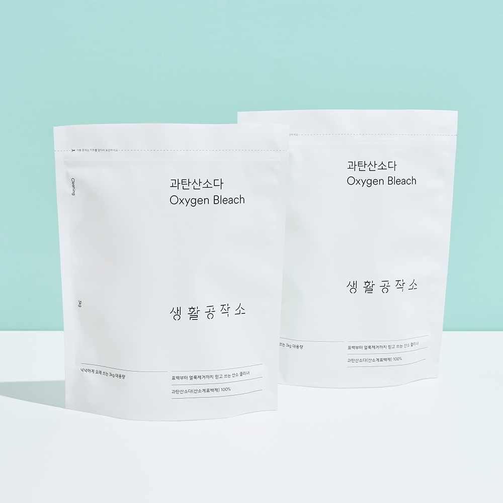생활공작소 대용량 과탄산소다 3Kg 2개 - 상품 이미지