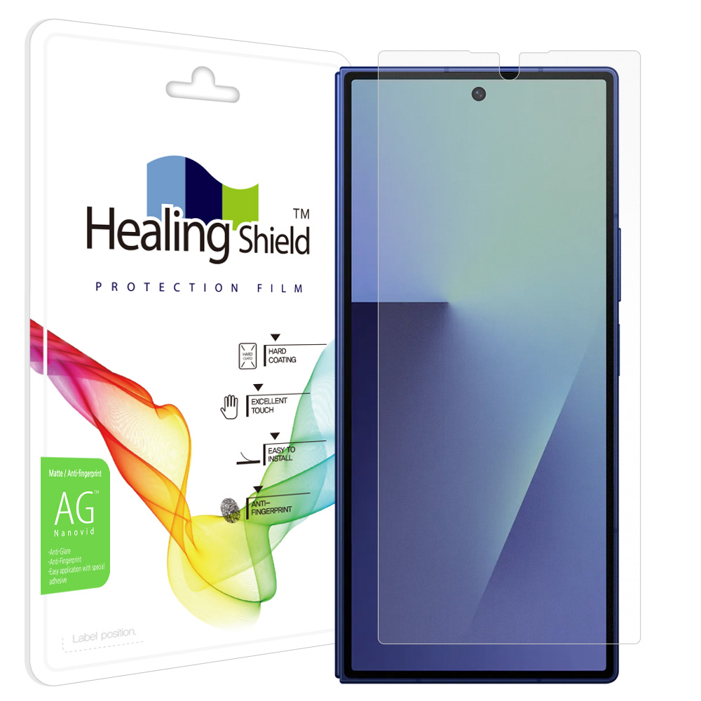 갤럭시시리즈 저반사 지문방지 액정보호필름 갤럭시 Z폴드7 (풀커버형), 1매입