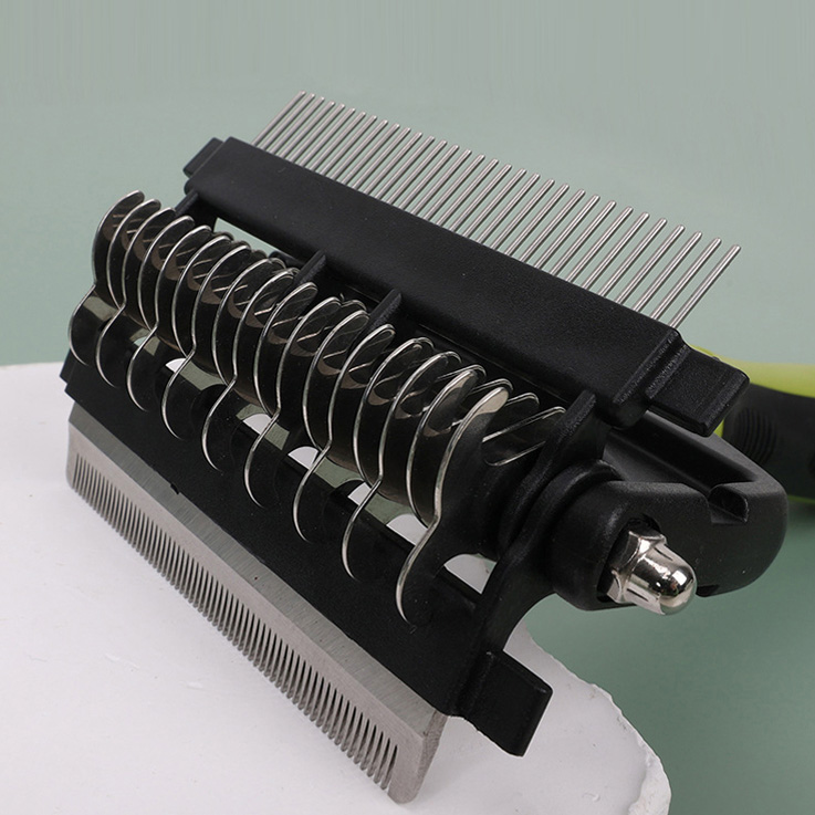 쭈쭈야 강아지빗 고양이 올케어 털갈이 빗 죽은털 엉킨털 헤어볼 디매팅 일자 브러쉬 대형견