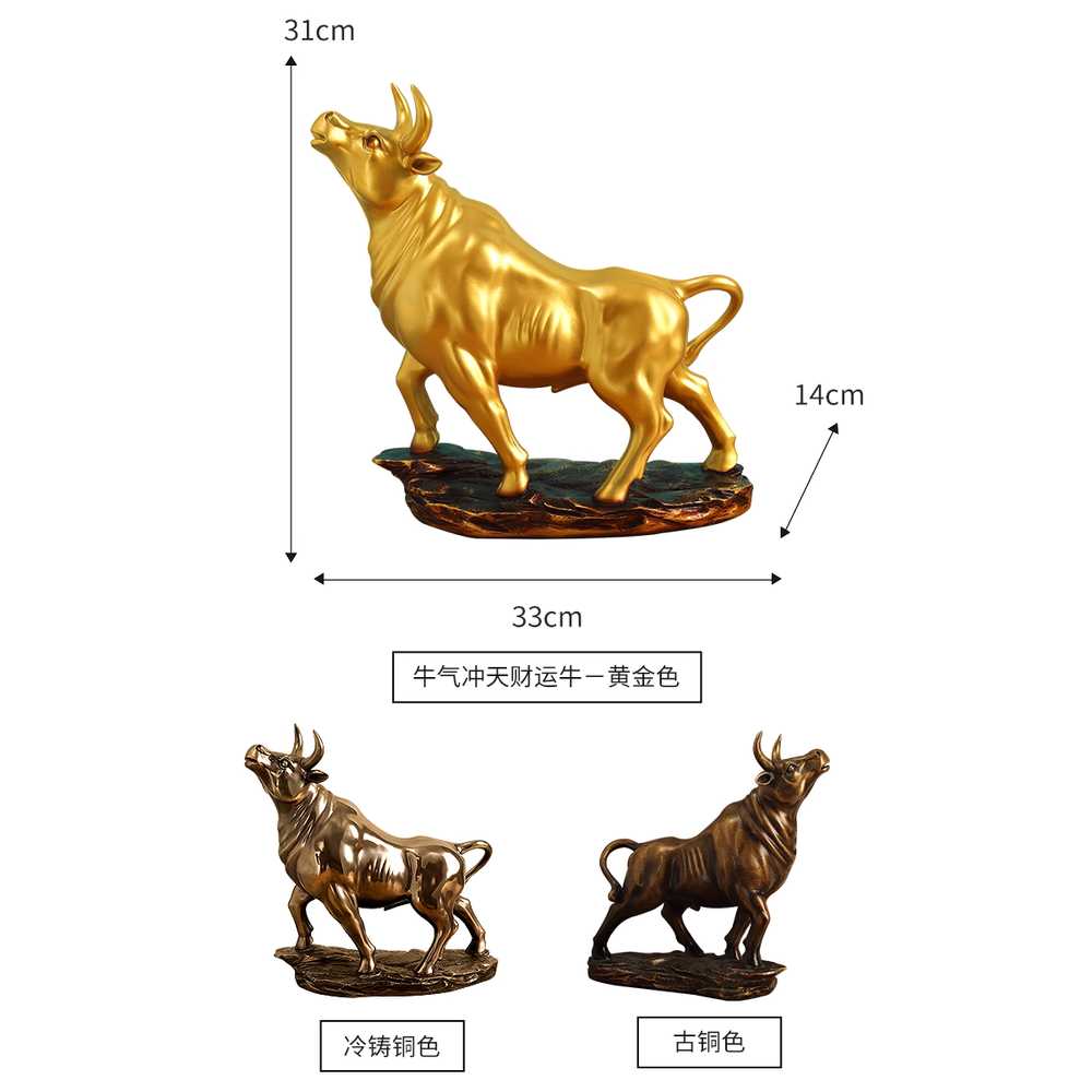 말조각상 황동 거실 인형 장식 조각 소품 오브제 동물 대형 a타입 - 상세 이미지 3