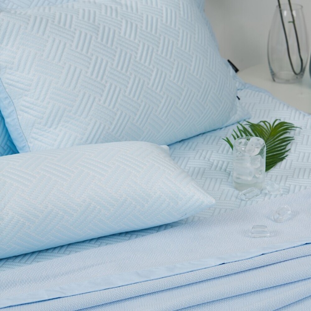 레노마 홈 시원한 여름 냉감원단 바디솜쿠션 바디필로우 솜포함 네오포르페 블루 그레이, 30x100cm