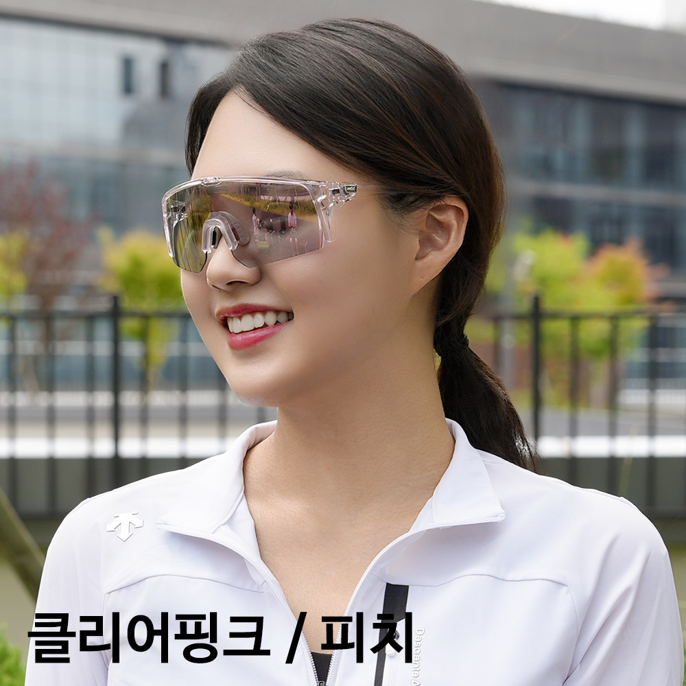 WTD 레디 변색 미러 고글 골프 자전거 러닝 테니스 스포츠 선글라스 - 상세 이미지 2