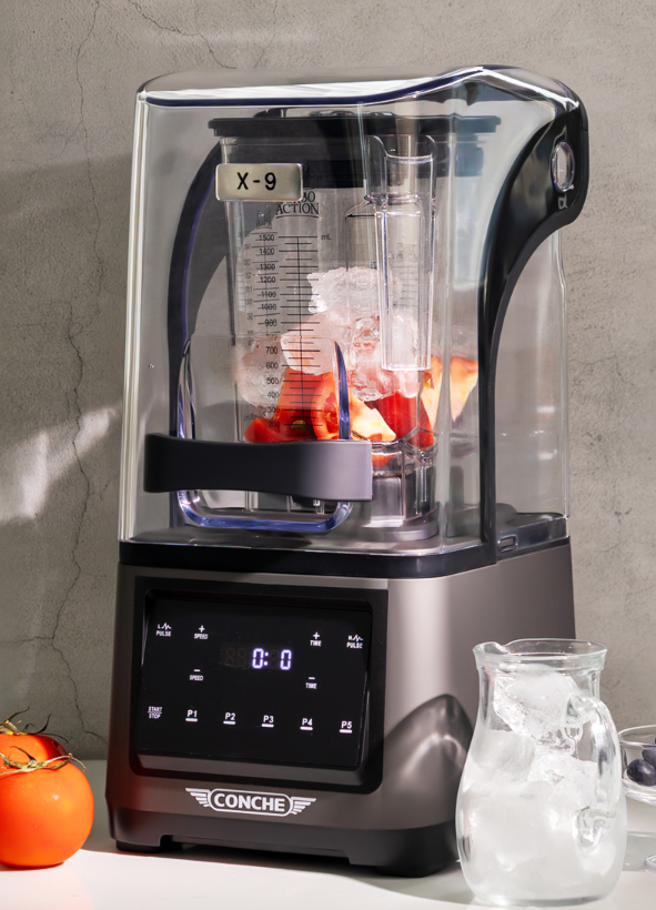 콘체블렌더 X9 대형믹서기 고성능 초고속 영업용 믹서분쇄기 진공 대용량 3.5마력+볼1개더