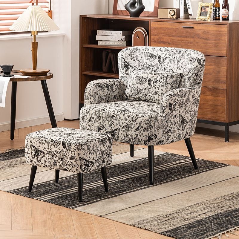 빈티지 1인용 쇼파 소파의자 노르딕 인테리어 안락의자 - 상세 이미지 5