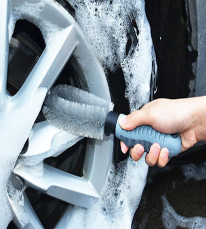 가을다미 휠 세척 브러시 휠세척솔 자동차세차솔