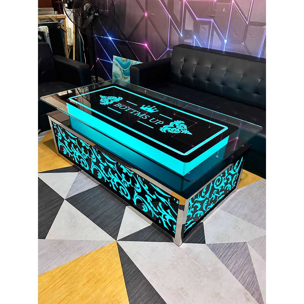 술집 테이블 와인바 야광 라운지 클럽 노래방 led 바 1000x800x550cm - 상세 이미지 3