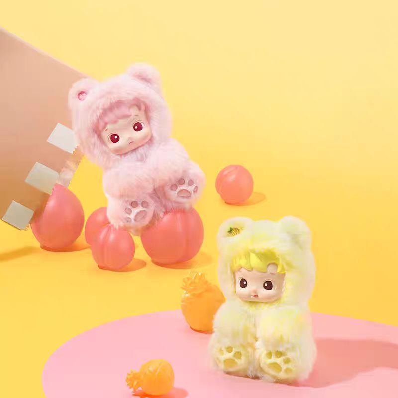 팝마트 정품 하치푸푸 젤리곰 시크릿 밀크 커피 제리 히튼 인형 키링 플러시 - 상세 이미지 5